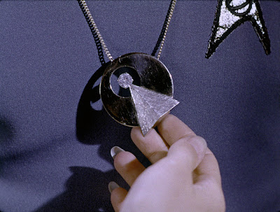 Roddenberry Star Trek Vulcan IDIC Medallion 1-1/2"  Pendant w/ 24" Chain in Case 