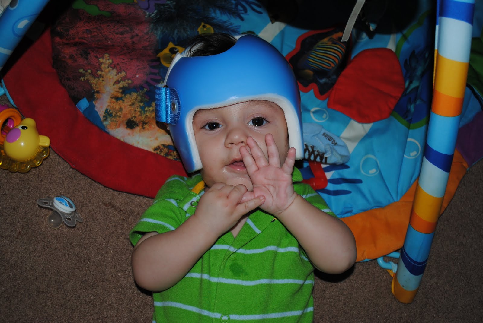 1 year old baby helmet