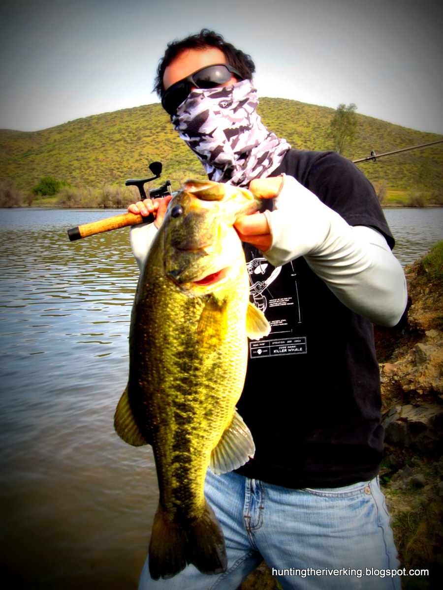 Spring California Bass Fishing Hunting the River King
