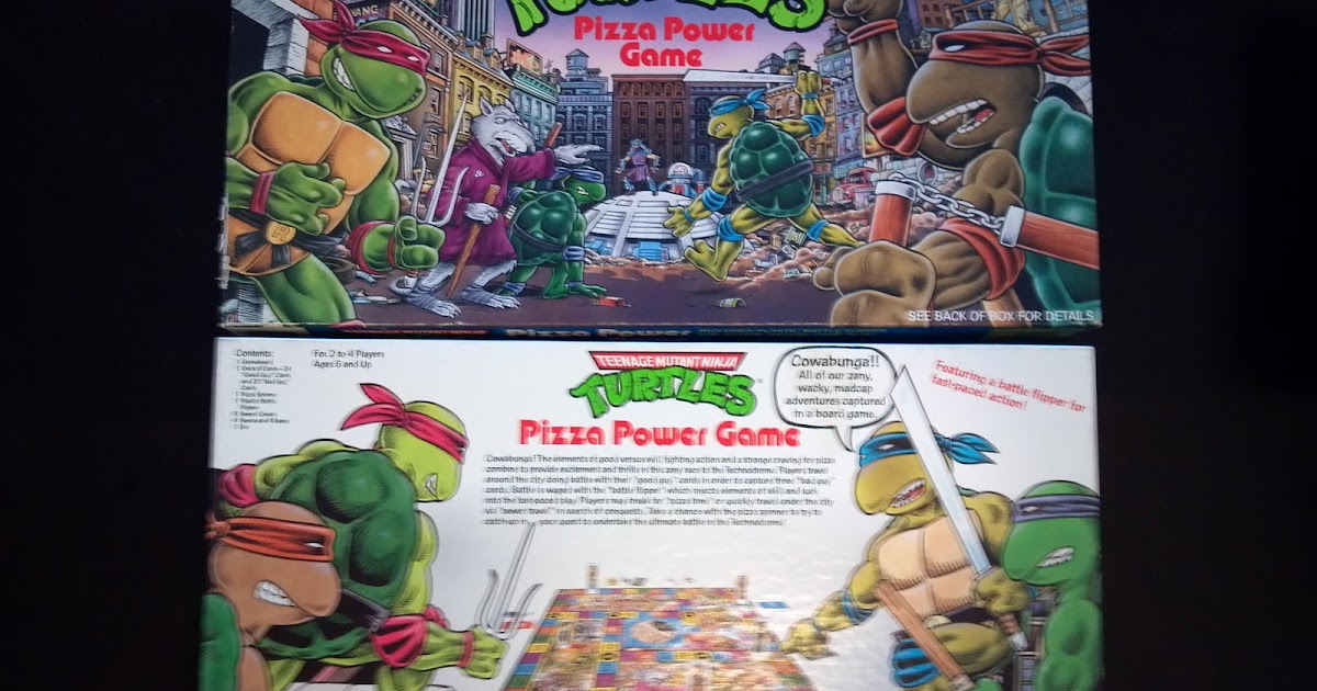 Teenage mutant ninja turtles pizza power board game outlet factory shop.