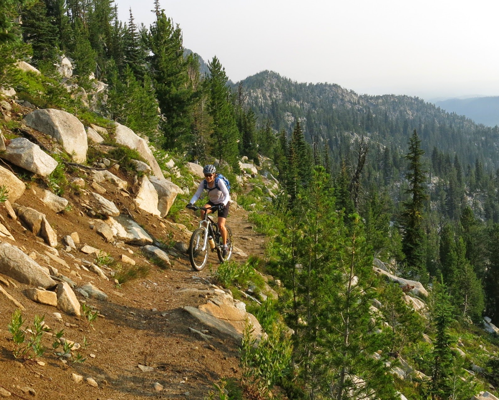 Bloated Skiing August 6, Baker City Oregon, Elkhorn Crest Trail