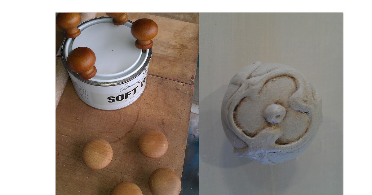 Thrifty Treasures How to dress up plain wood knobs