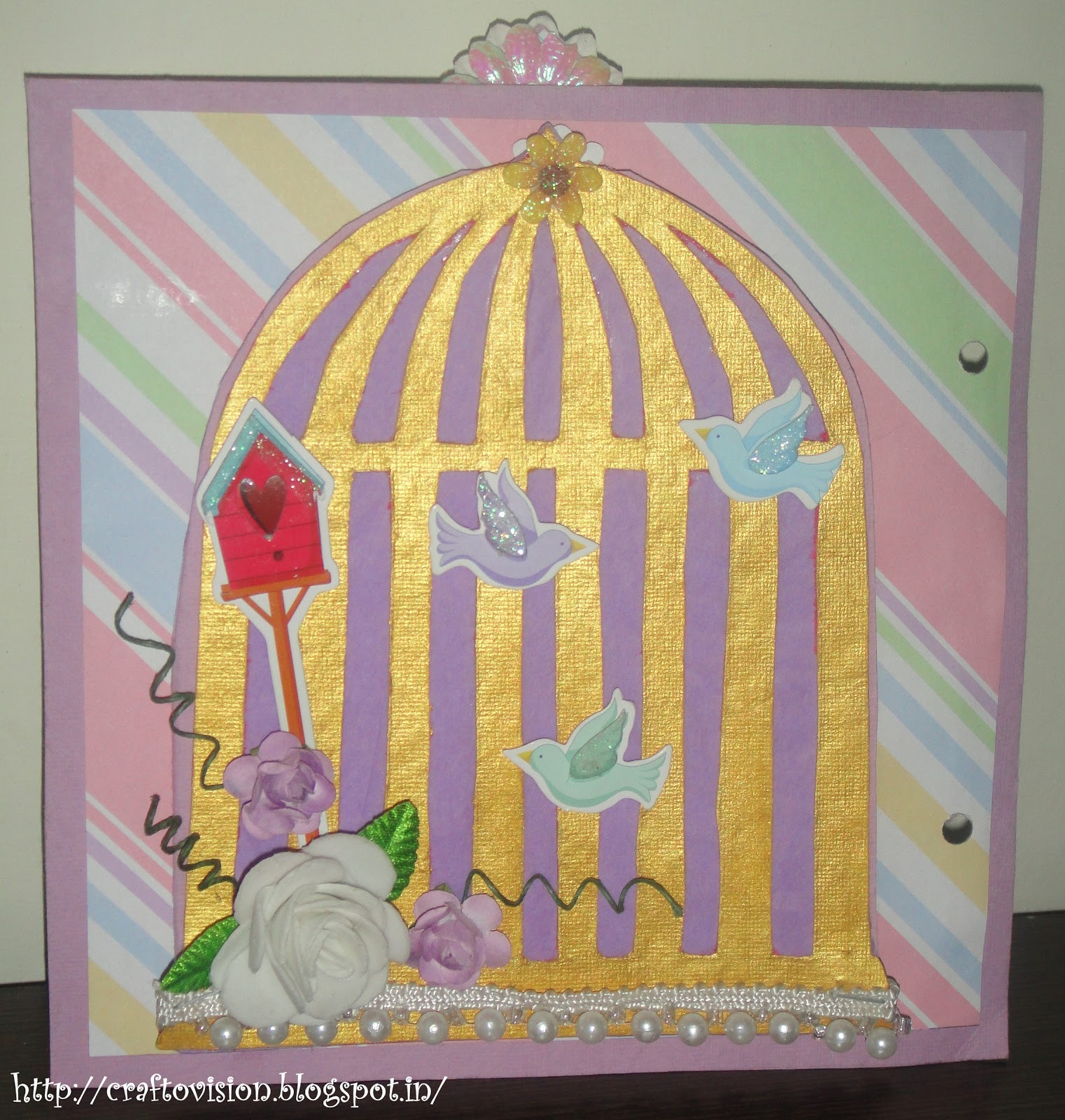 Hand Drawn Birdcage