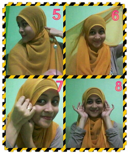 cara memakai hijab paris tanpa ciput ninja