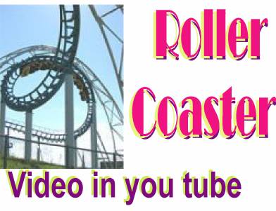 Roller Coaster Spin Video in you tube