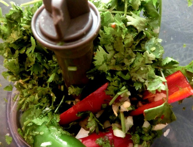 libyan food Carrot with Coriander, Garlic and Cumin Salatet Sfinari