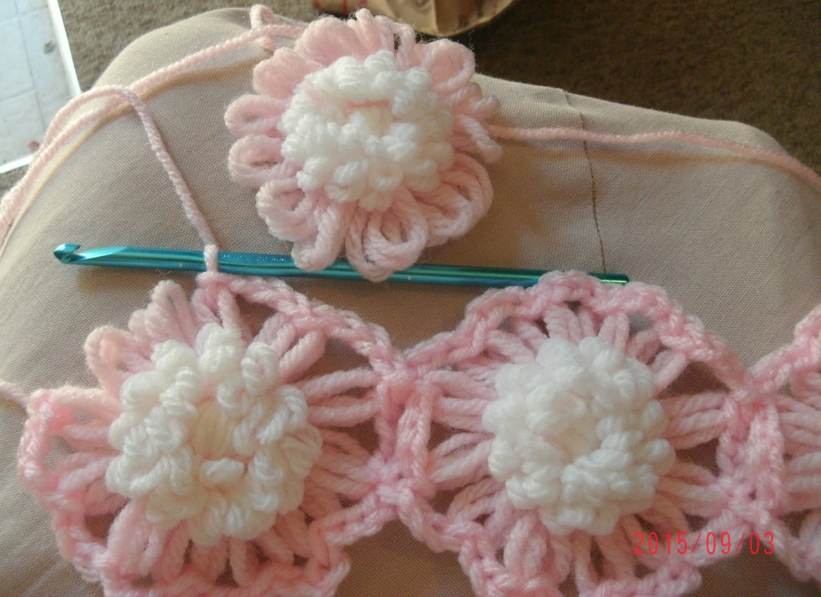 Joining Daisy Motifs in crochet