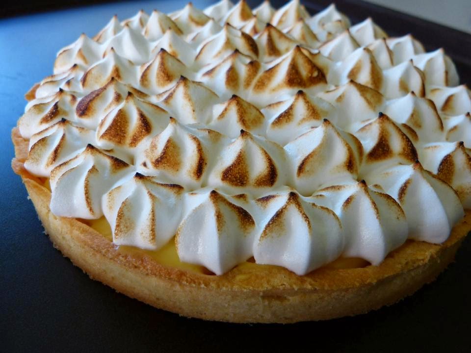 Tarte au citron meringuée ( meringue italienne) EnK de gourmandises