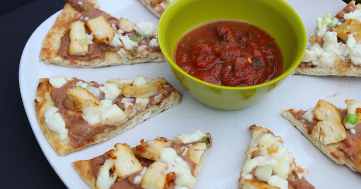 The Freshman Cook Cinco de Mayo Chicken Flatbread