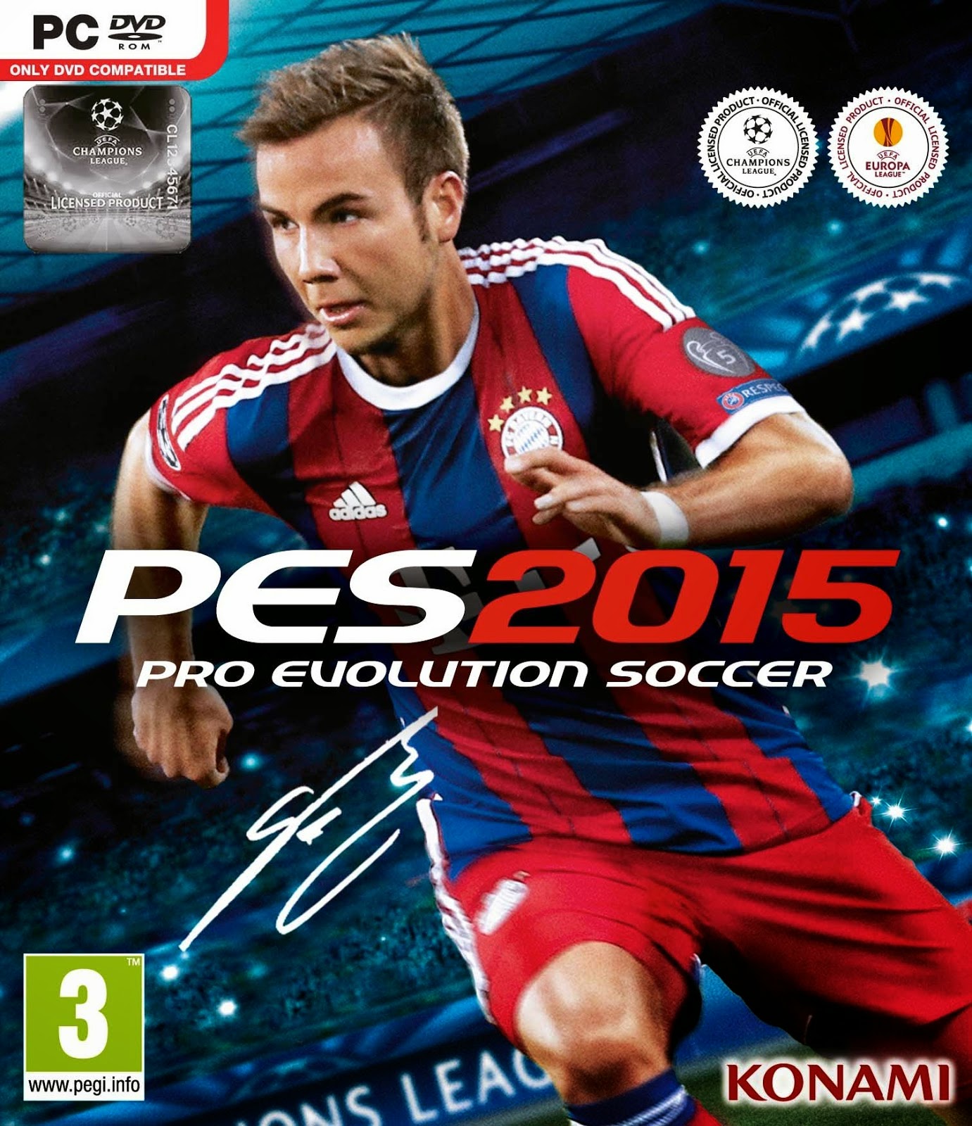Pro Evolution Soccer 2015 + update patch v1.02 & v2.0 - PC [Free]