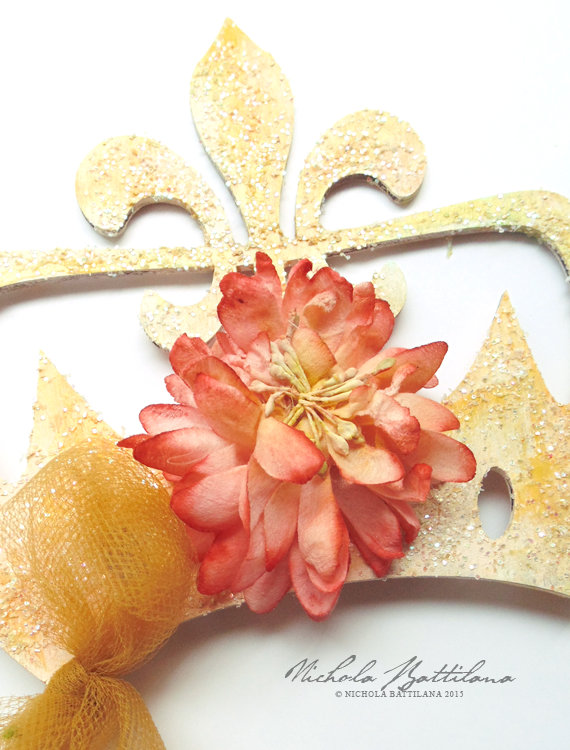 Sparkly Floral Crown with Petaloo Blooms - Nichola Battilana
