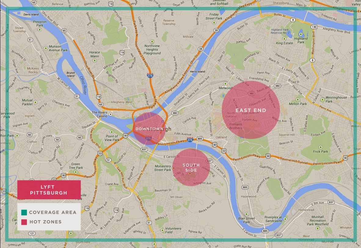 Pittsburgh Lyft Yellow Cabs, White Jitneys, Gray Areas