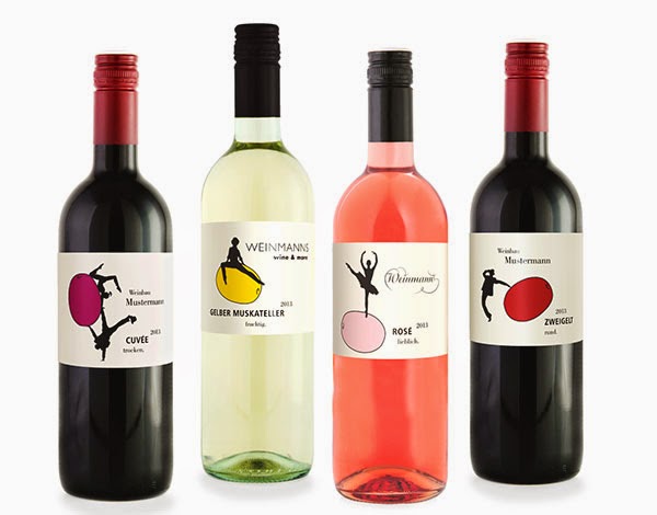 wine bottle design