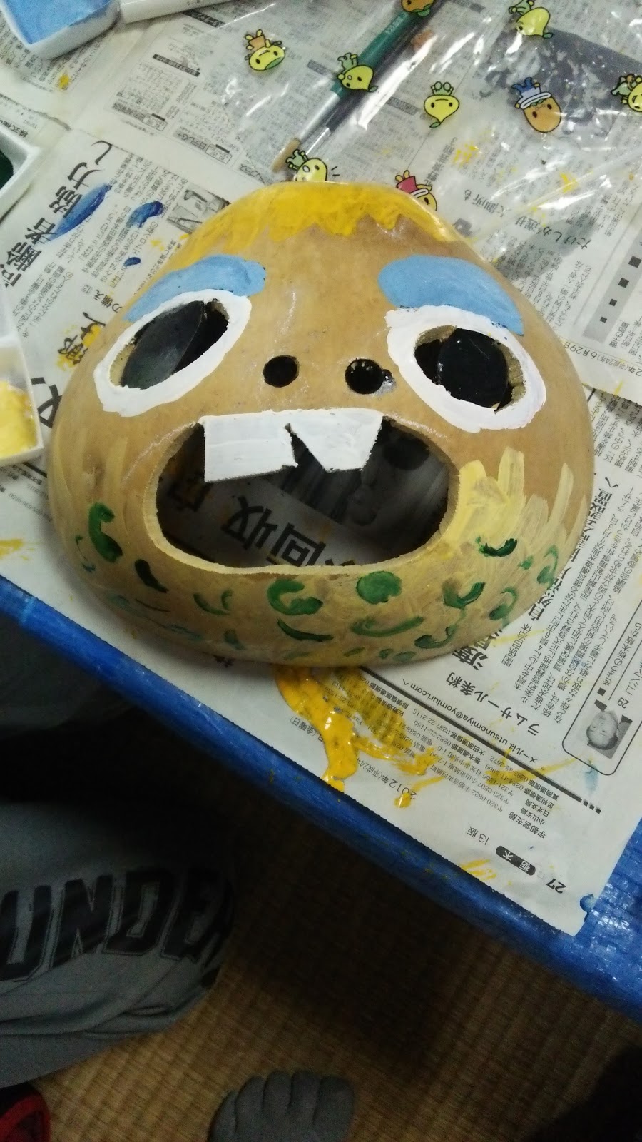 国分寺五小ブログ 日光移動教室だより ふくべ細工