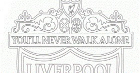 Emblem of Liverpool FC Coloring ~ Child Coloring