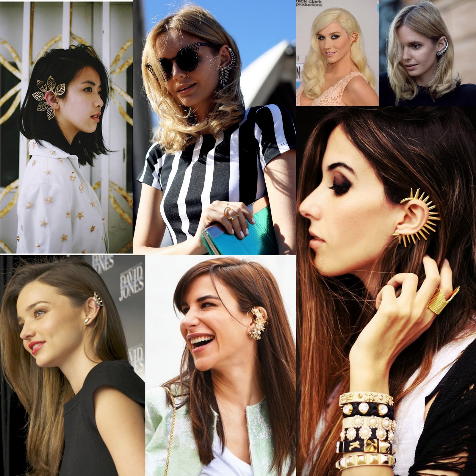 ACCESORIO TRENDY EAR CUFF The Glambition Blog de moda colombiano