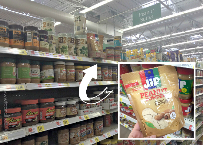 Jif Peanut Powder in store Walmart