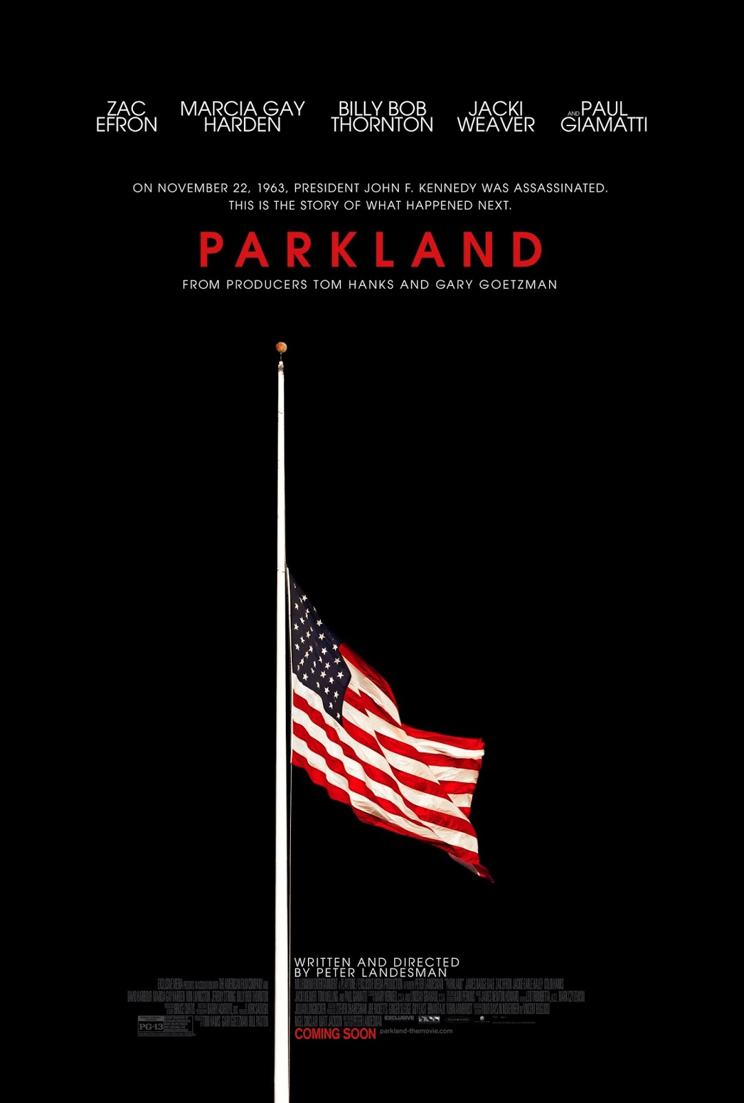 [2013] A l'affiche ou bientôt sur les écrans (vu ou à voir) - Page 26 Parkland+Movie+Poster