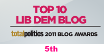 Total Politics 2011 Blog Awards