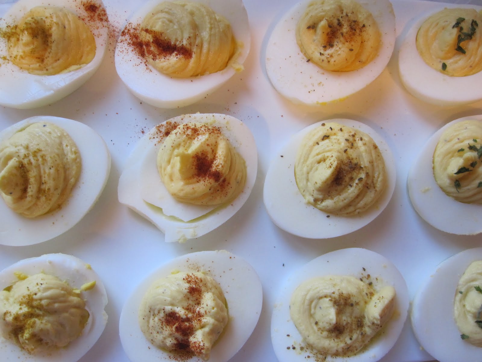 it's peanut butter shelly time! deviled eggs