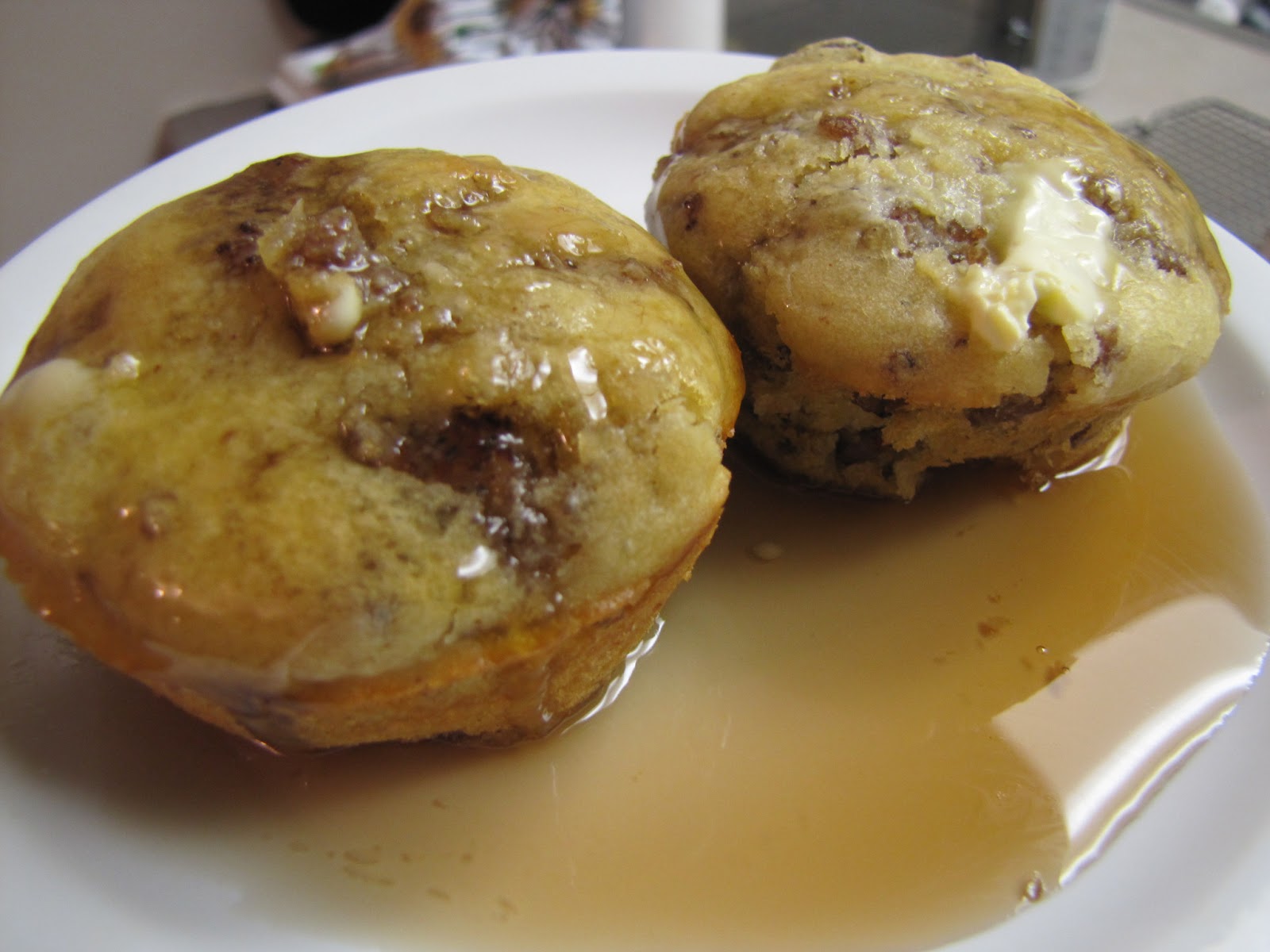 EatYourHeartOut Sausage & Pancake Muffins
