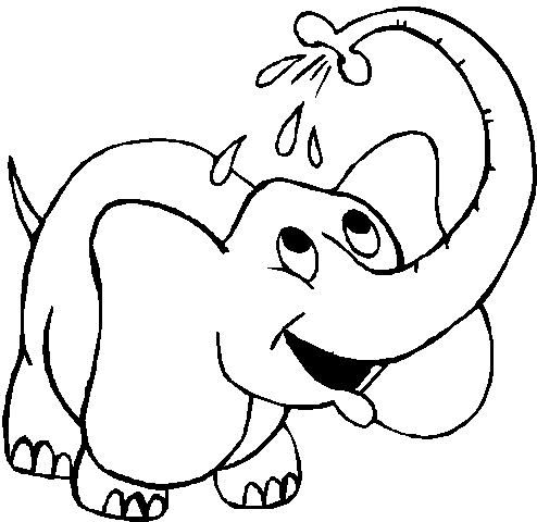 Get Planse De Colorat Elefant PNG