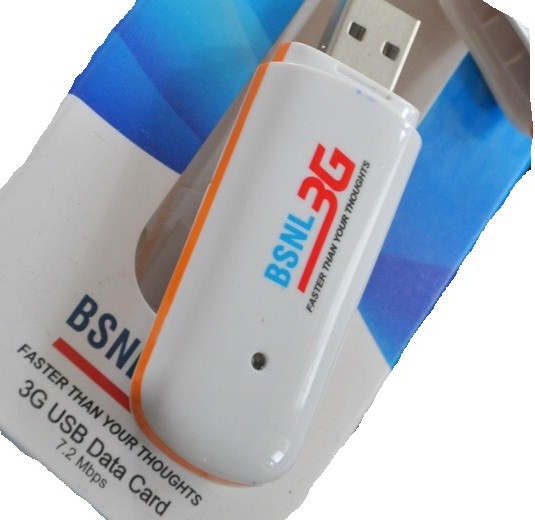Updates BSNL Slashes Price of 3.6 Mbps 3G Data Card