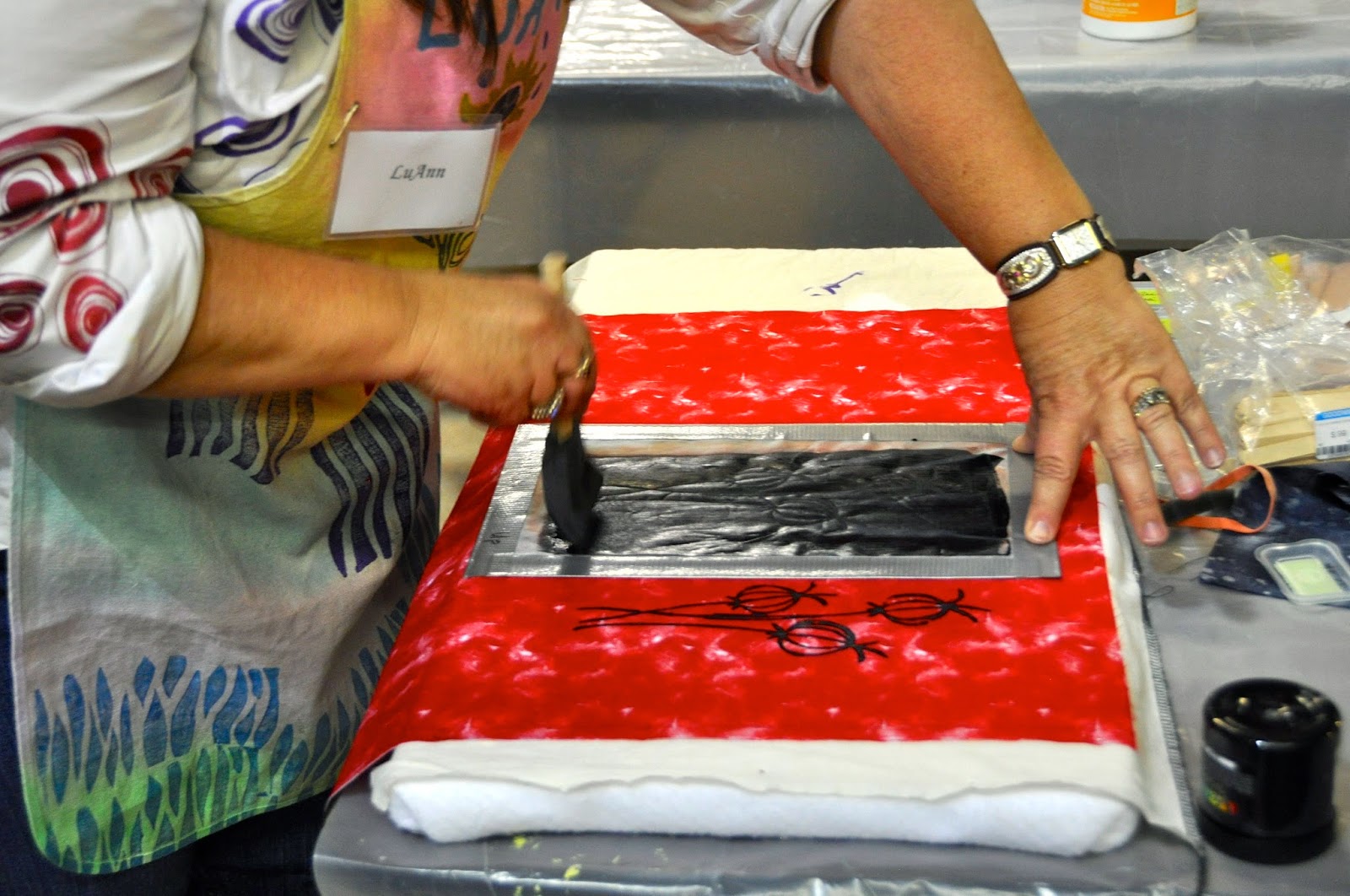 LuAnn Kessi Thermofax Screen Printing Class...