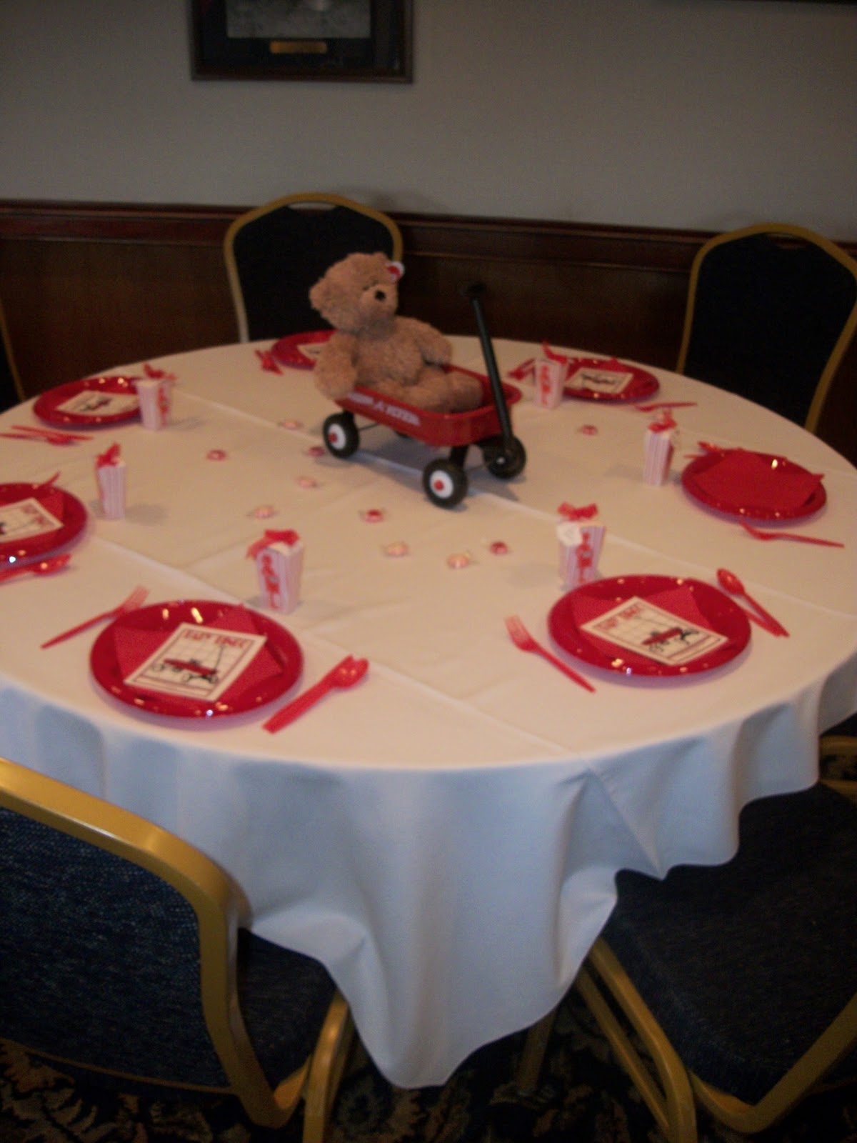 kreations by Kristen Radio Flyer Wagon Baby Shower