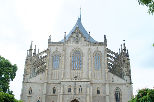 wisata, travelling, Kutna Hora, Prague, czech Republic, St.Barbara Church, gereja St.Barbara