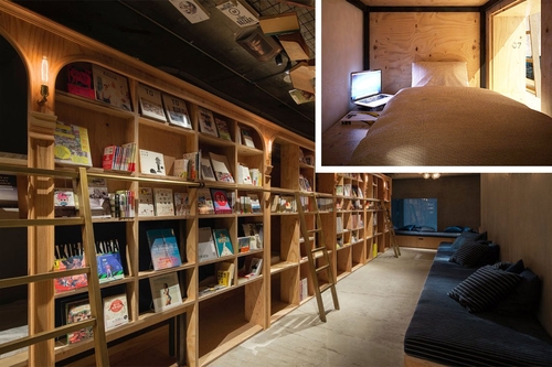 00-Architecture-in-the-Book-and-Bed-in-Tokyo-www-designstack-co
