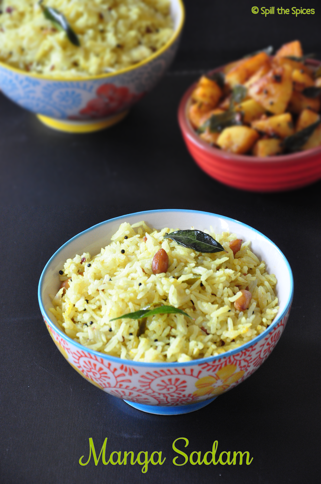 Raw Mango Rice Manga Saadam Spill the Spices