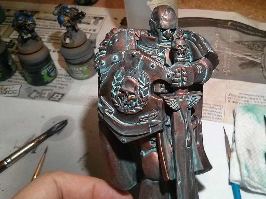 The Hammer of Wrath REVIEW GW Technical Paint, Nihilakh Oxide