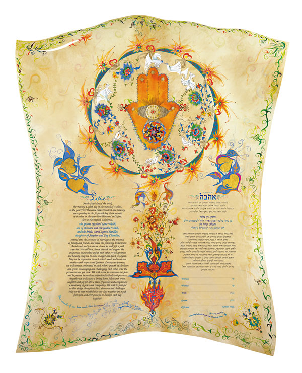 This wedding contract is called a ketubah You first need to decide which 