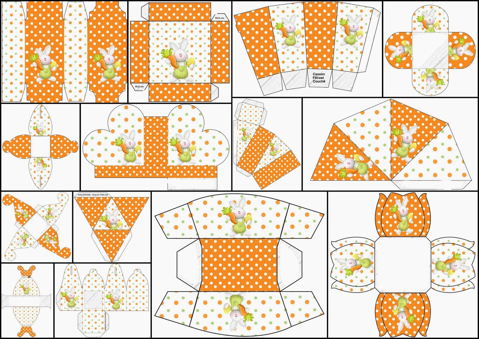 easter in orange free printable boxes oh my fiesta in fiesta template