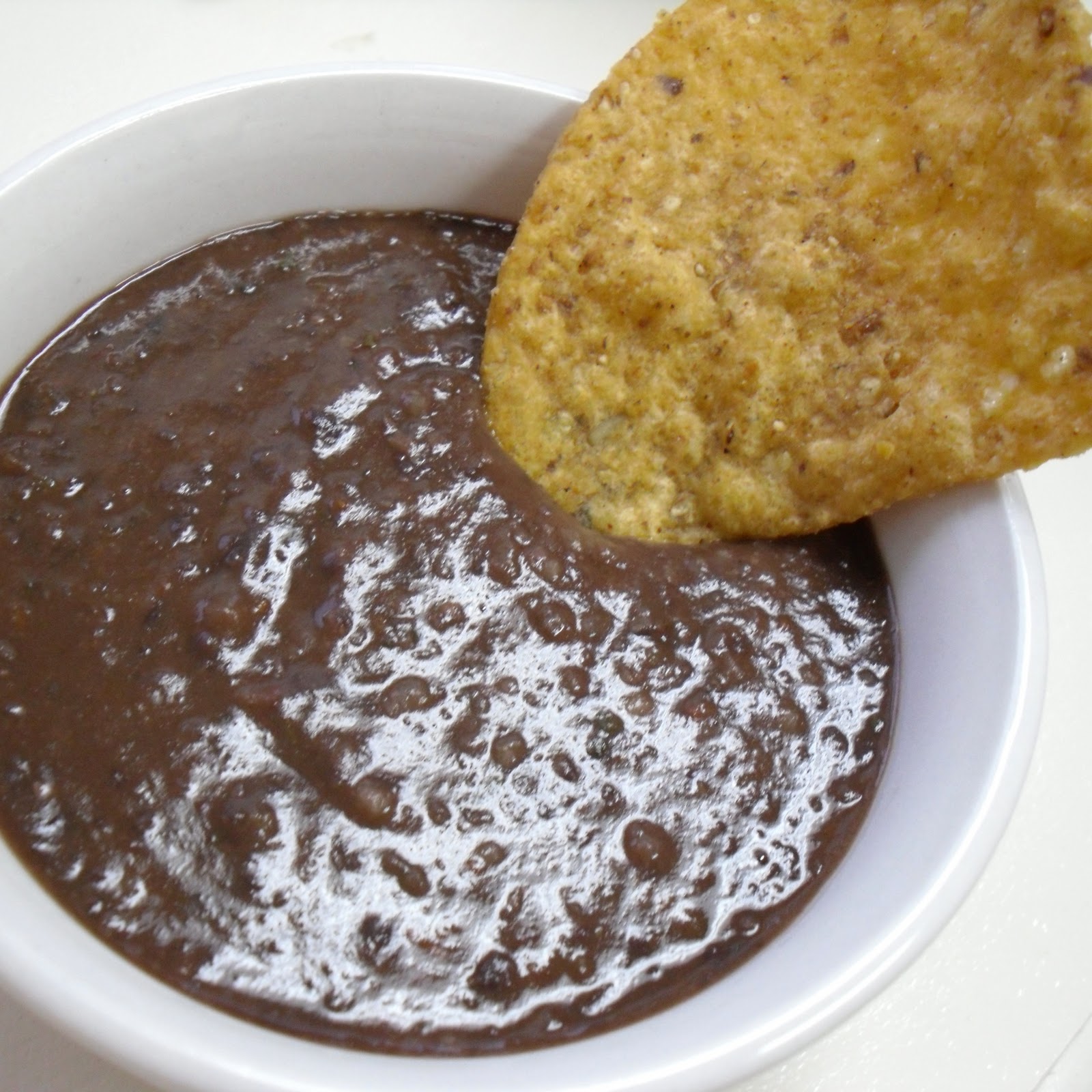 Rachel B. cooks... Black Bean Dip & Taco Night