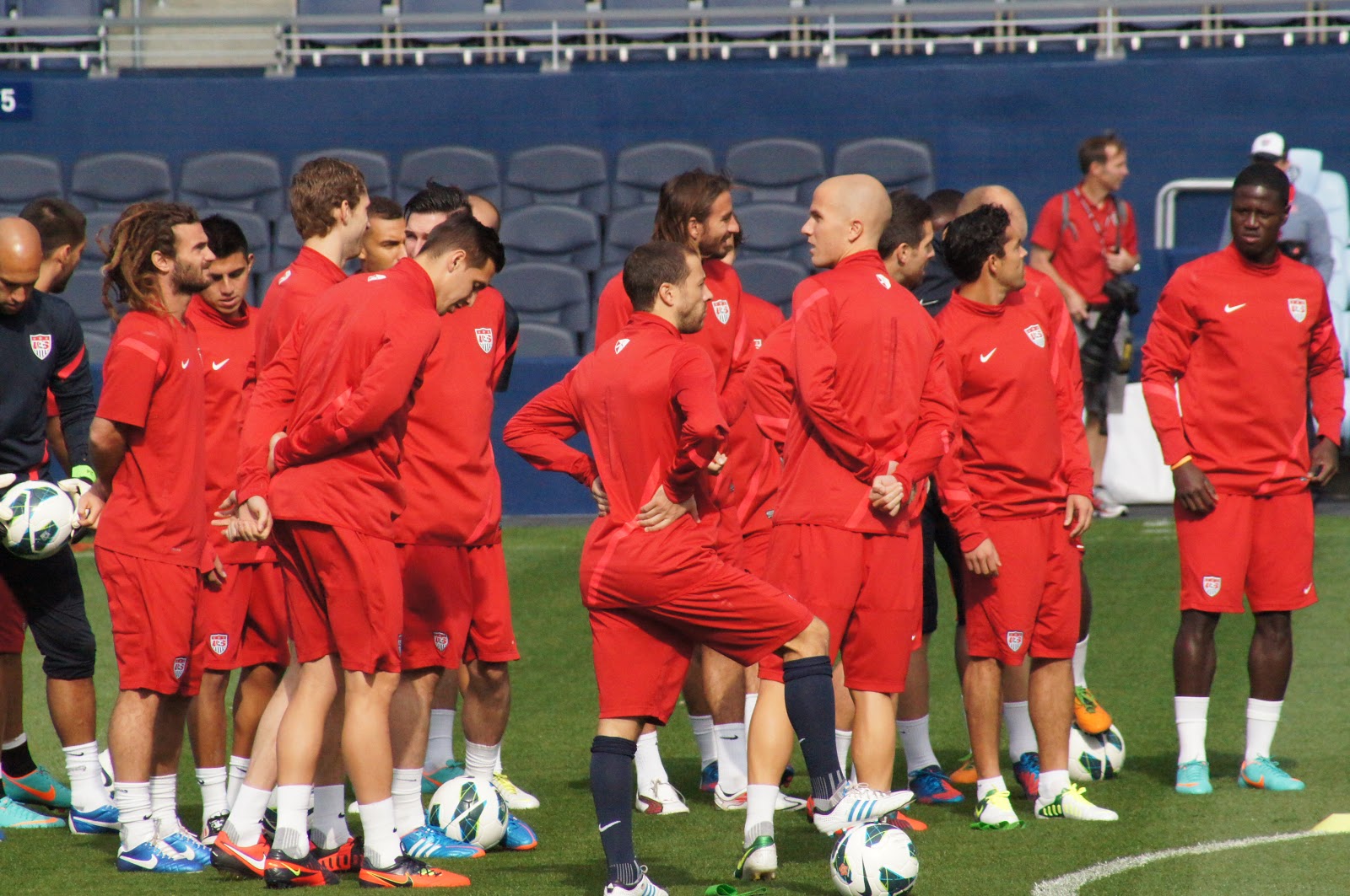 St. Ann's Photos USMNT Training in Kansas City