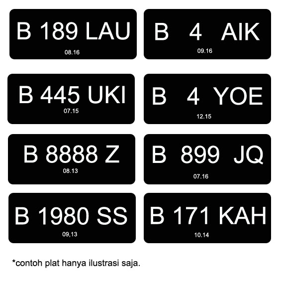 Cara Mengganti Warna Tnkb Kendaraan Bermotor