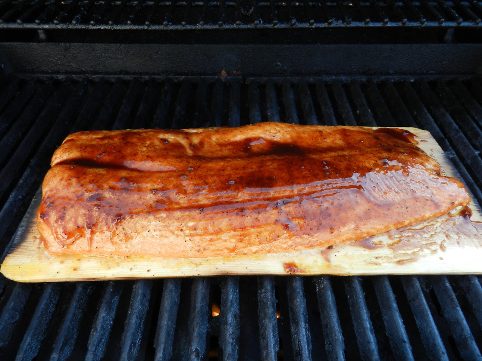 Big Green Egg by Dr. T Cedar Plank Salmon