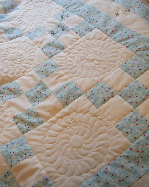 Sew Karenly Created... Blue and White Baby Quilts