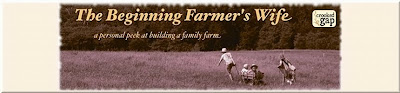 The Beginning Farmer's Wife