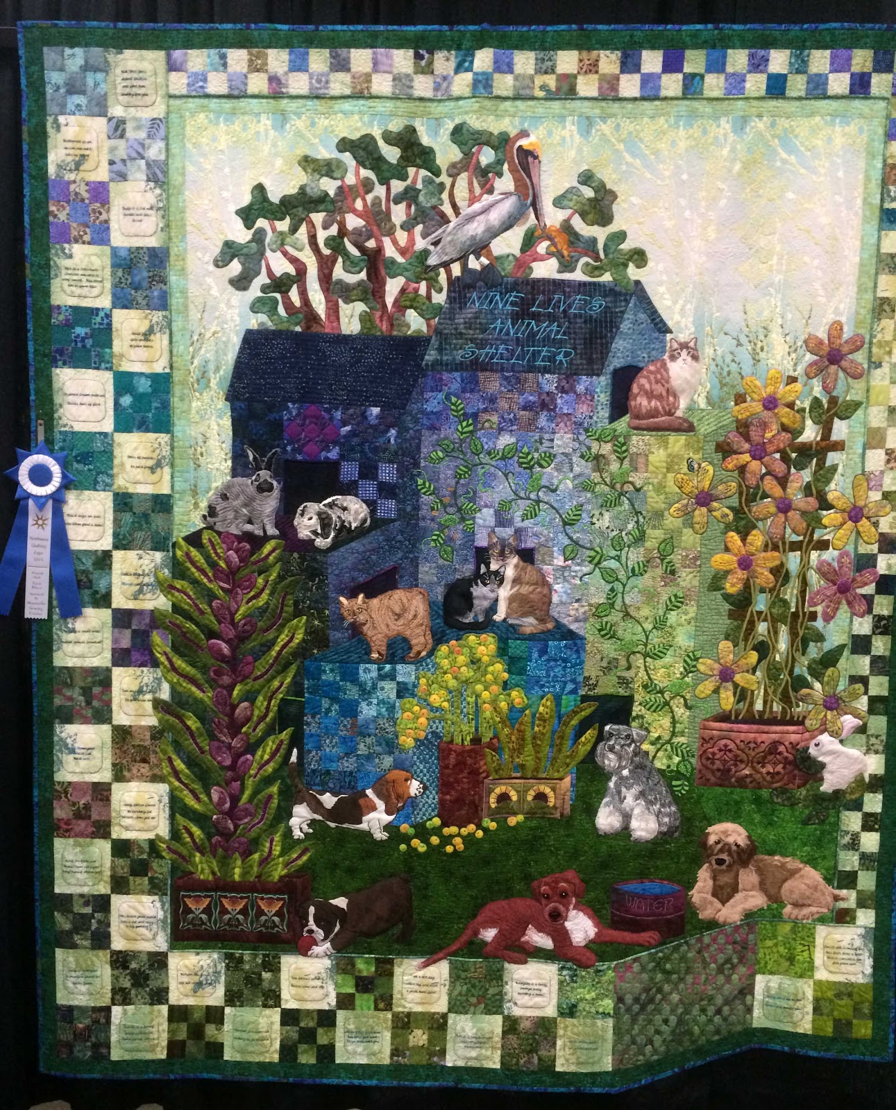 Cat Patches Northwest Quilting Expo Final Day