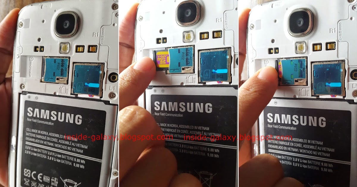 Inside Galaxy: Samsung Galaxy S4: How to Insert or Remove a Micro SD Card