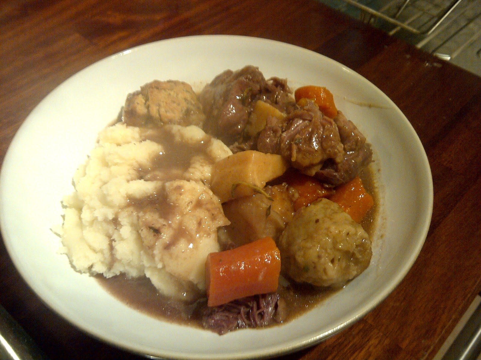 the Autumn Beef Stew With Dumplings