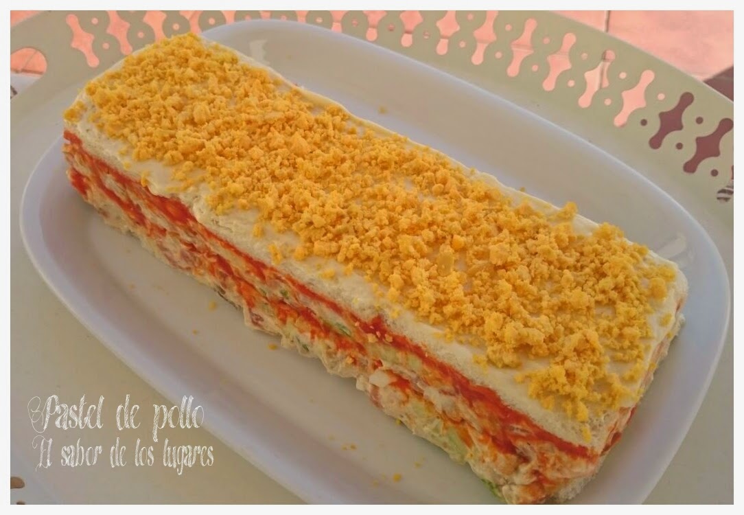 Pastel De Pollo (con Pan De Molde).
