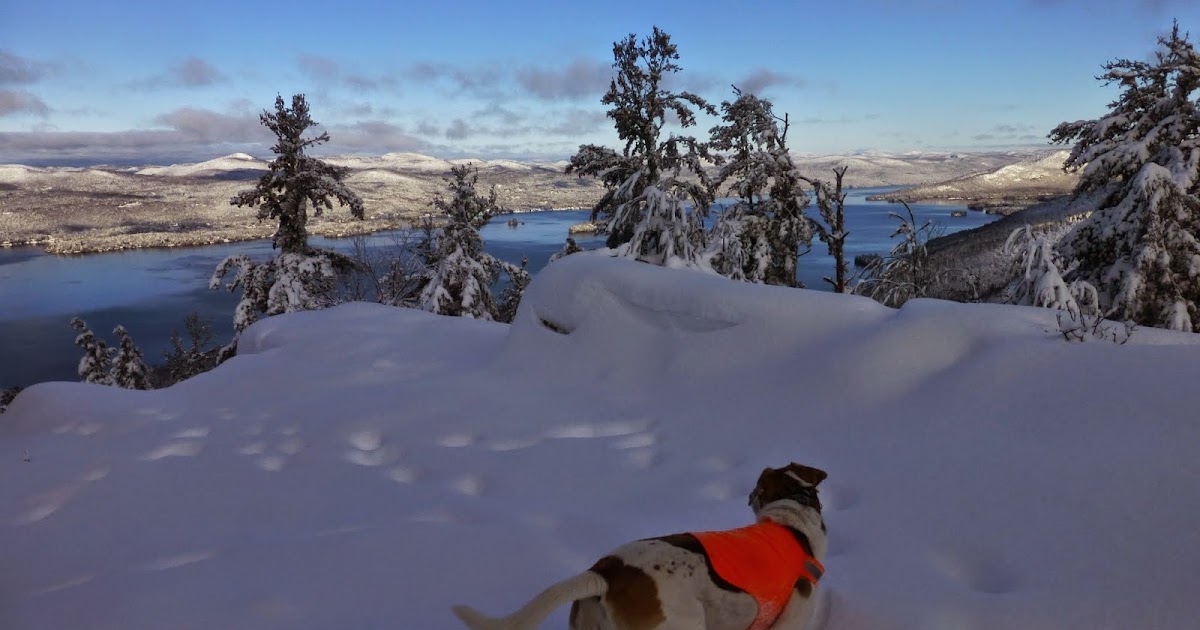 Off on Adventure Pilot Knob Mountain Lake Wild Forest 12/13/14