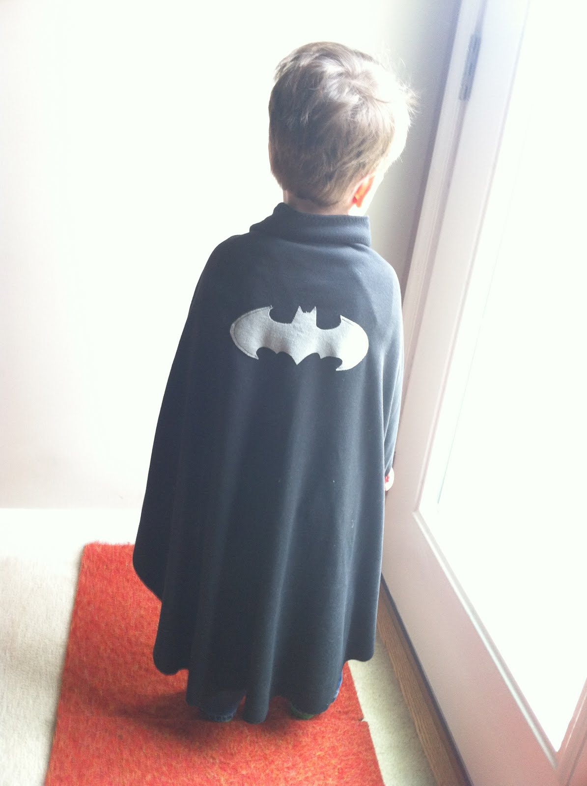 everywhere orange Batman Cape