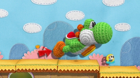 Equipe de Kirby's Epic Yarn desenvolve Yoshi's Land para o Wii U. WiiU_Yoshi012313_Scrn03