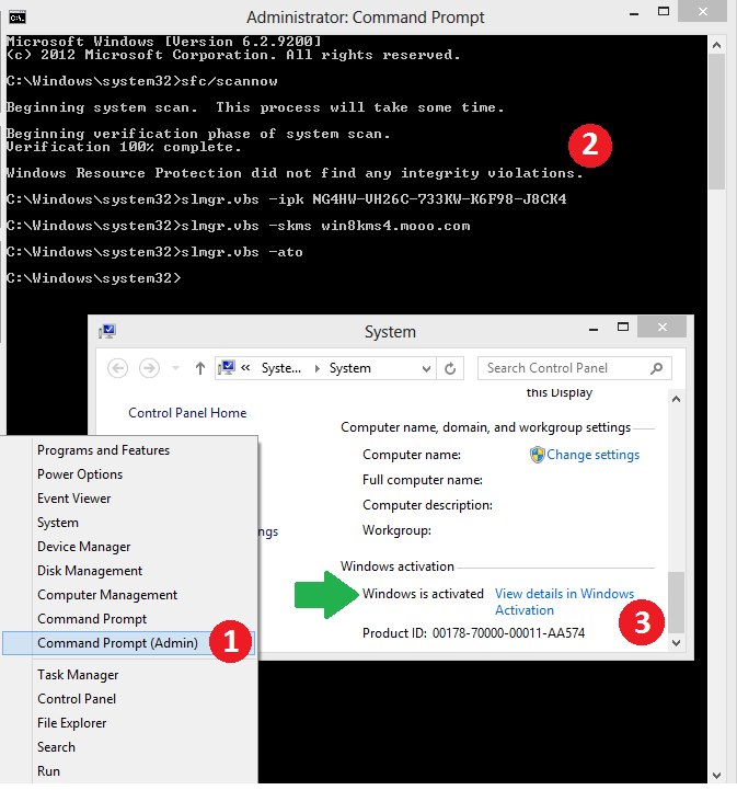 Cara Aktivasi Windows 8 Tanpa Software Krek Krekan Idi Suwardi