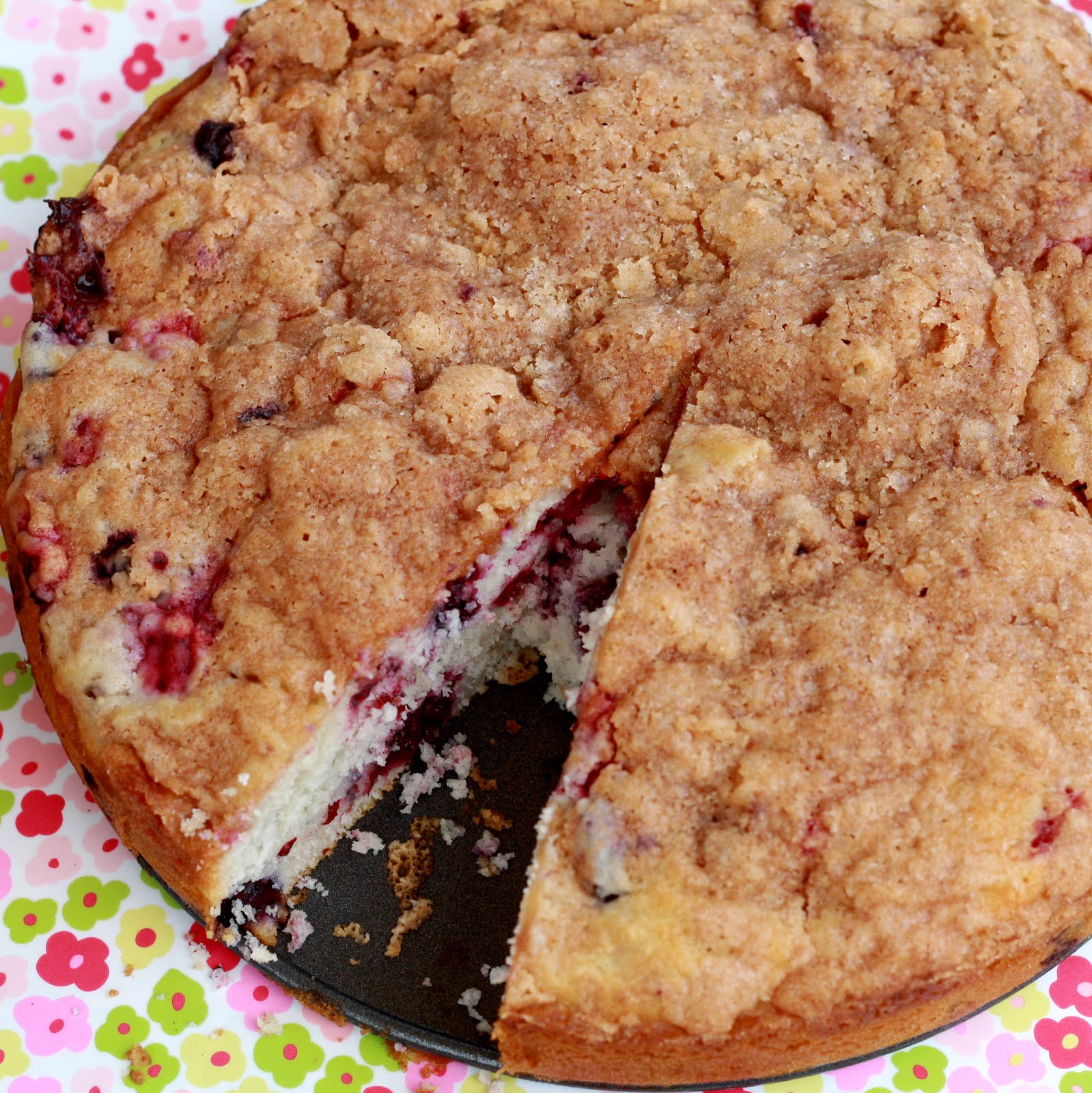 berry coffee cake